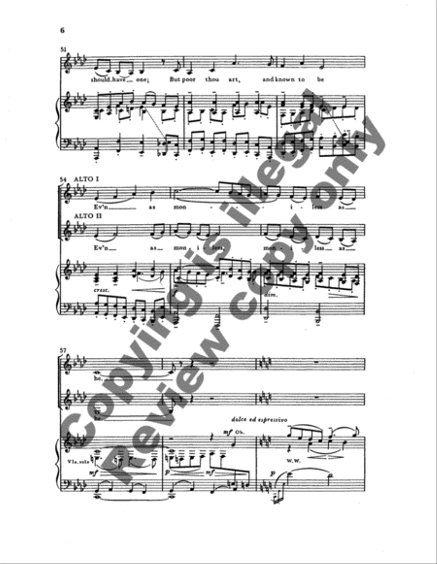 The Carol of the Rose SSAA scores gallery preview page 11