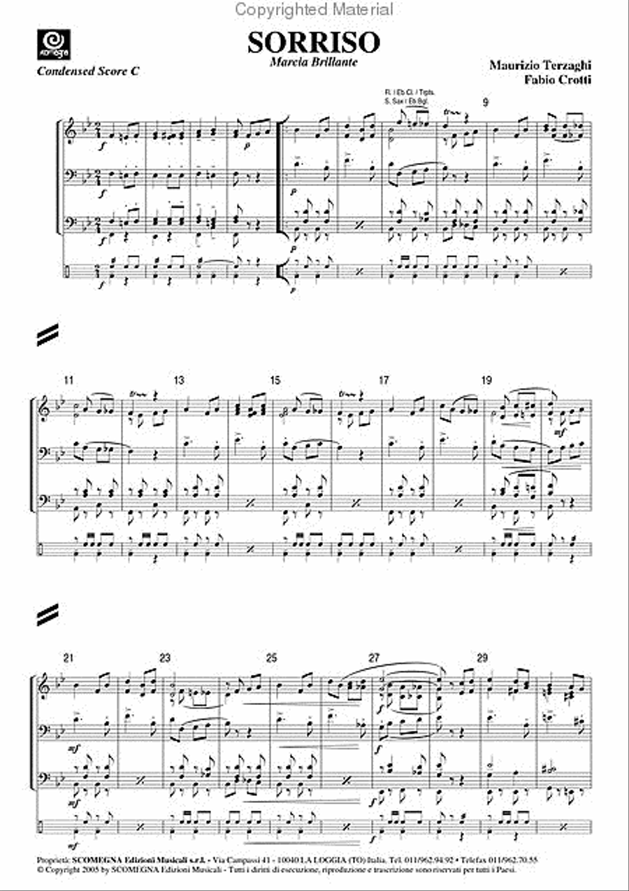 Red Book Vol. 1 - 24 Marches Marching Band scores gallery preview page 22
