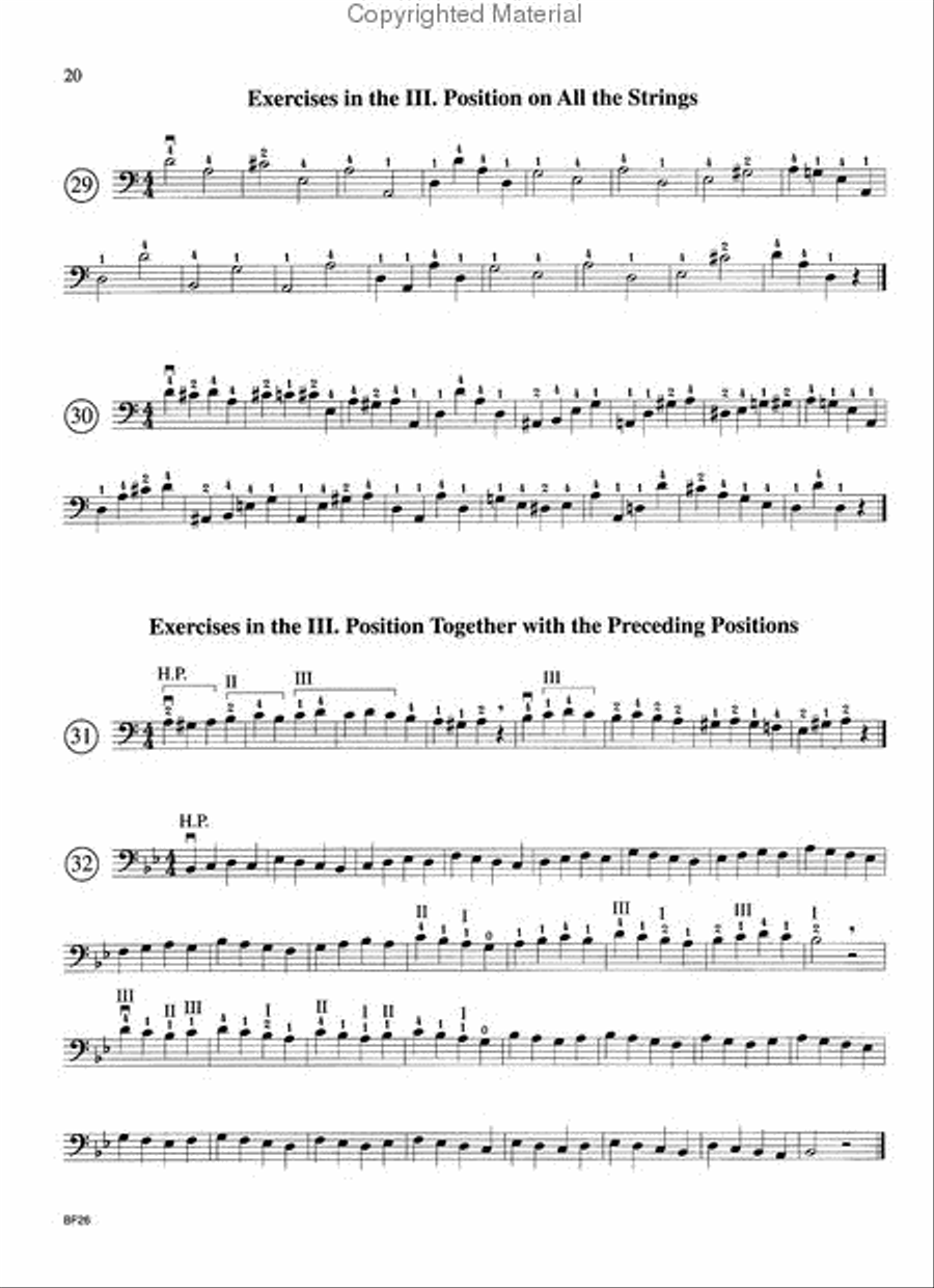 My First Simandl Double Bass scores gallery preview page 4