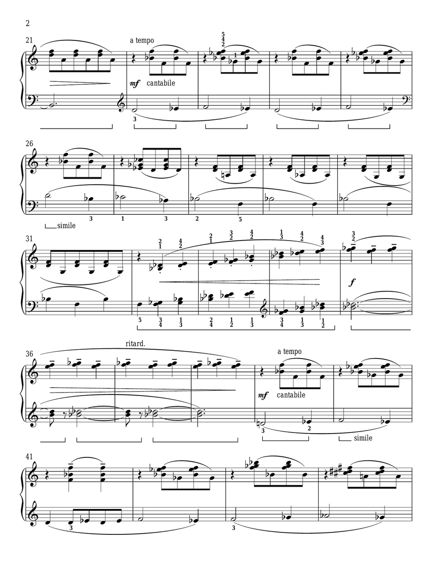 Snare Drum Snare Drum Piano Solo scores gallery preview page 2