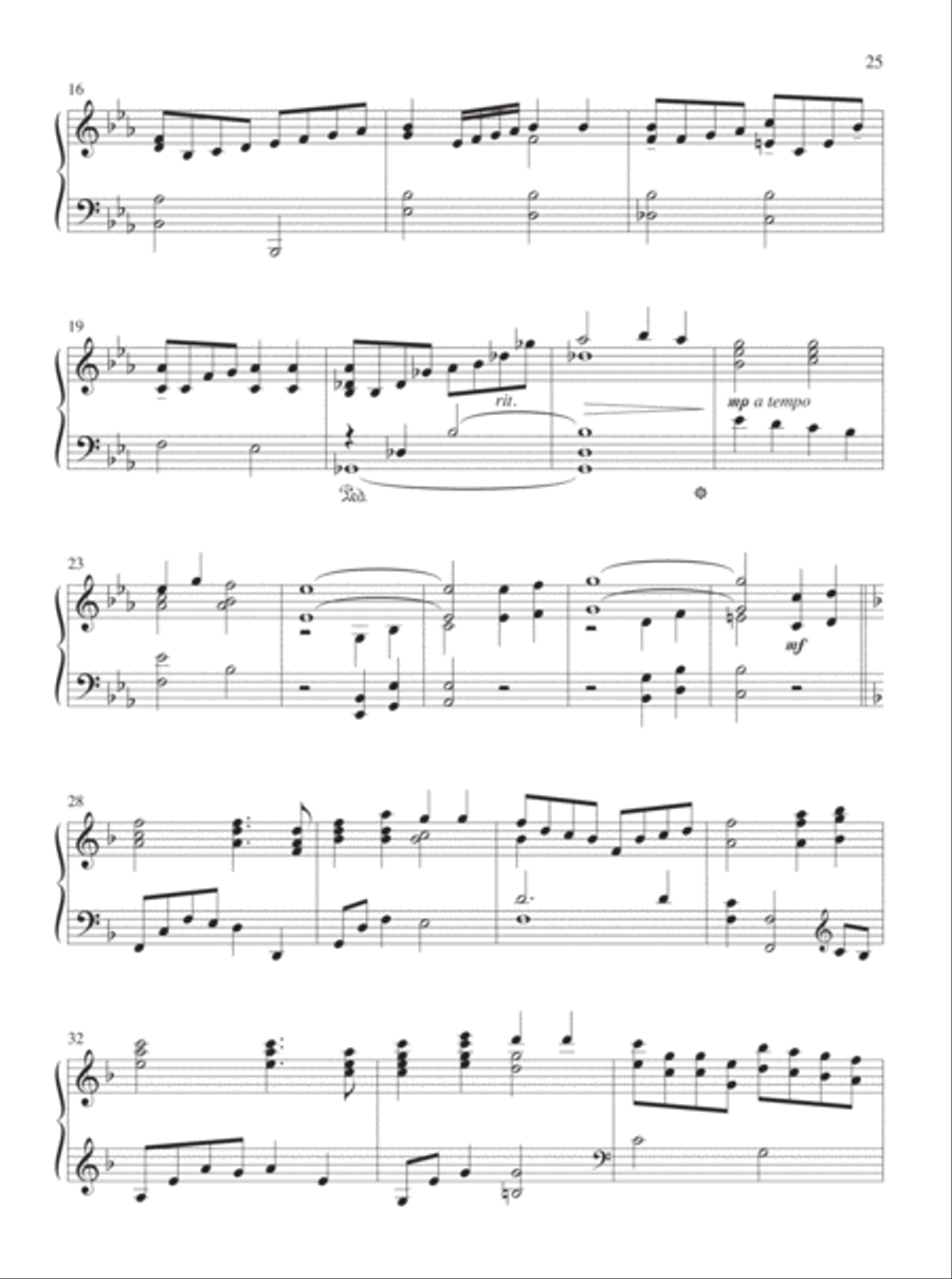 Portraits of Praise Piano Solo scores gallery preview page 15