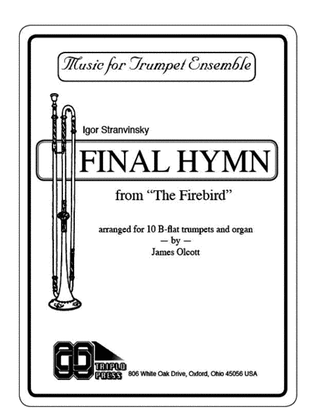 Book cover for Final Hymn from Firebird