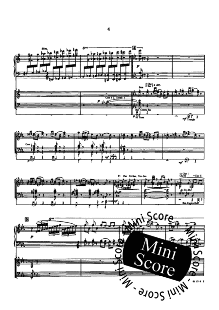 Parade Concerto Concert Band scores gallery preview page 7