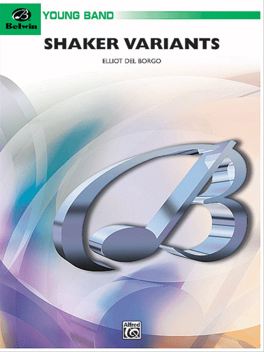 Shaker Variants Concert Band scores gallery preview page 1