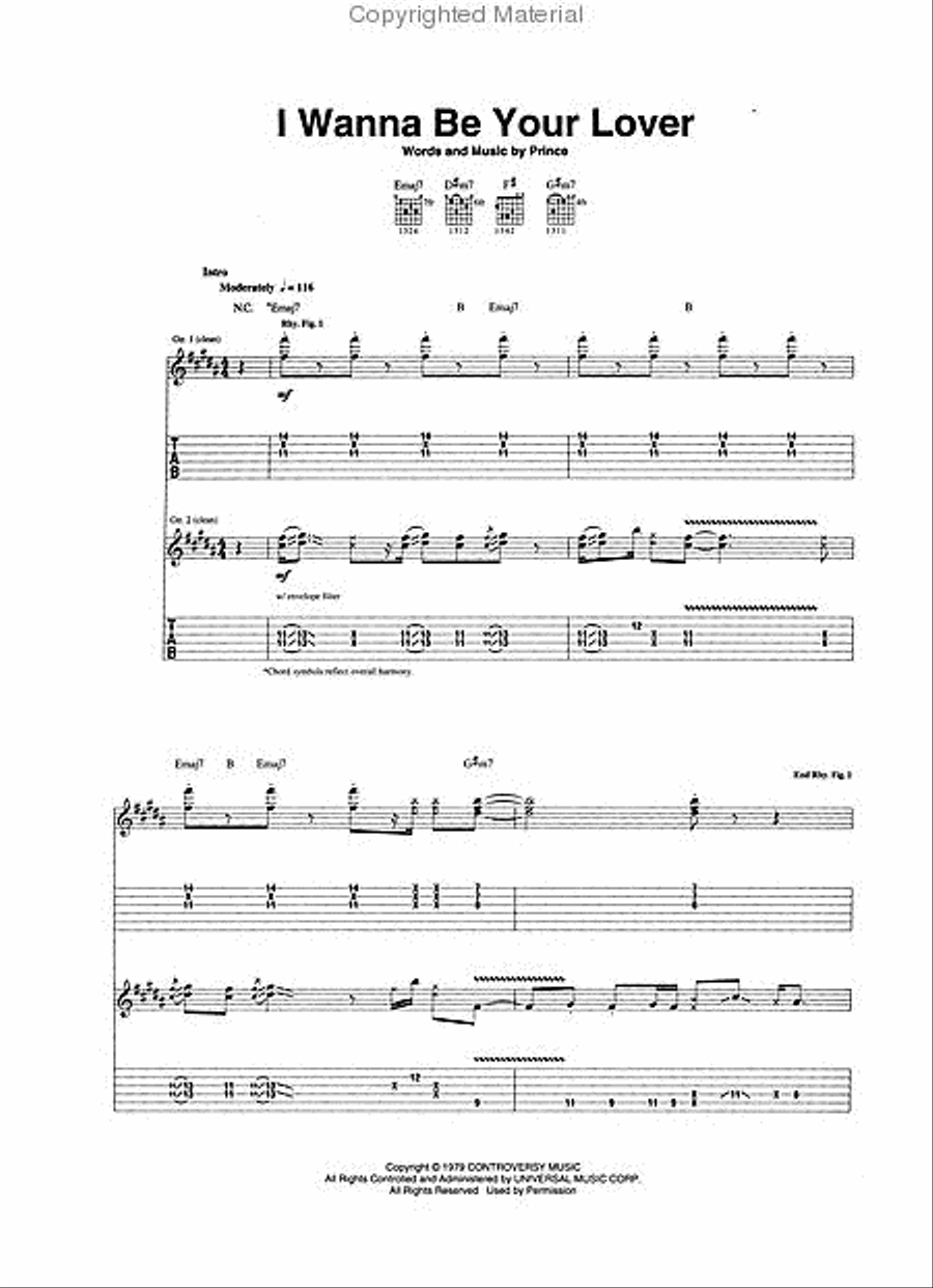 The Very Best of Prince Electric Guitar scores gallery preview page 2