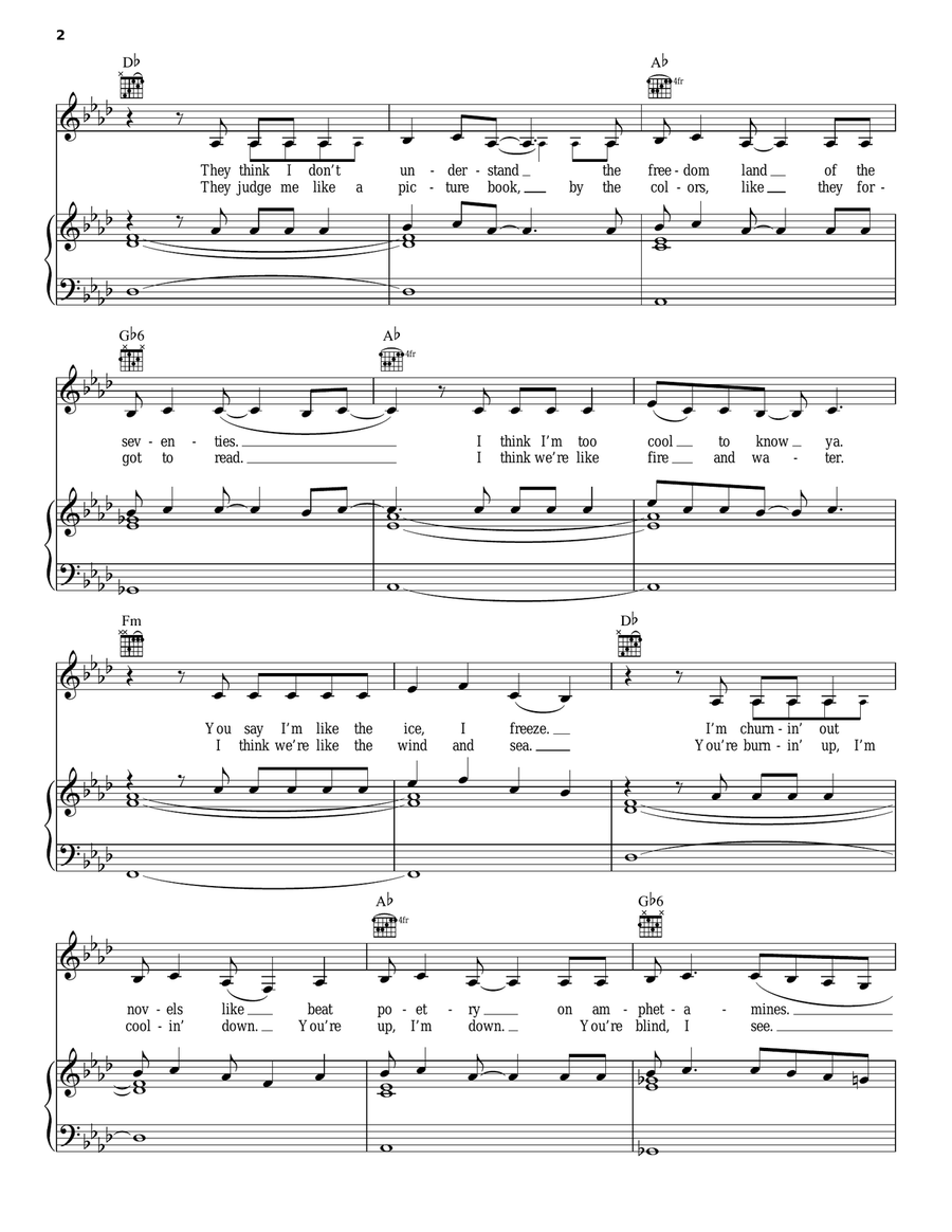 Brooklyn Baby Brooklyn Baby Piano, Vocal, Guitar scores gallery preview page 2
