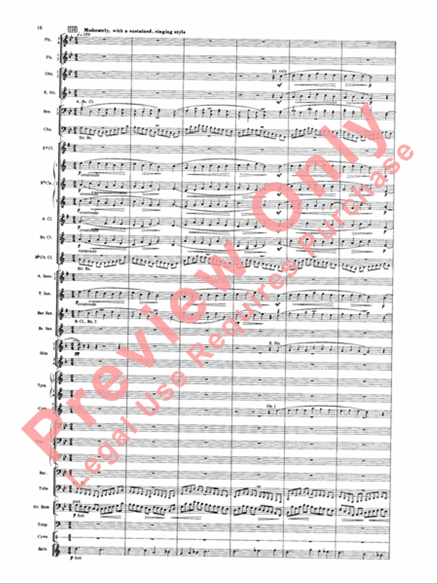 Russian Christmas Music Russian Christmas Music Concert Band scores gallery preview page 19