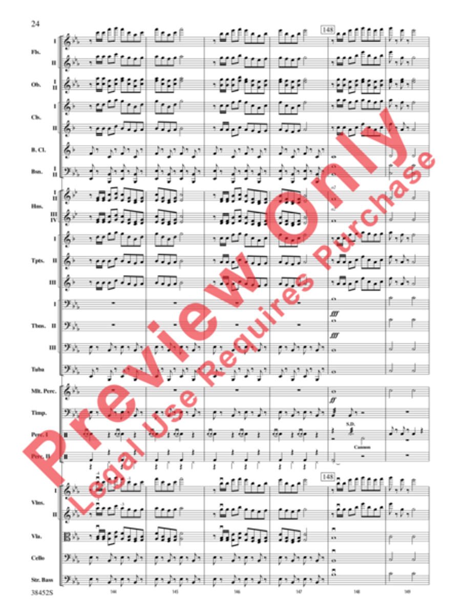 1812 Overture 1812 Overture Full Orchestra scores gallery preview page 18