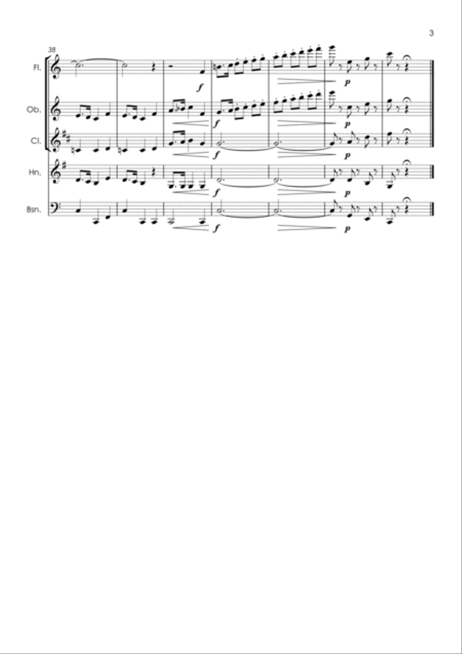 COMPLETE: Six Christmas Pieces (Sechs Kinderstücke für das Pianoforte) All 6 pieces - wind quintet COMPLETE: Six Christmas Pieces (Sechs Kinderstücke für das Pianoforte) All 6 pieces - wind quintet Woodwind Quintet scores gallery preview page 6