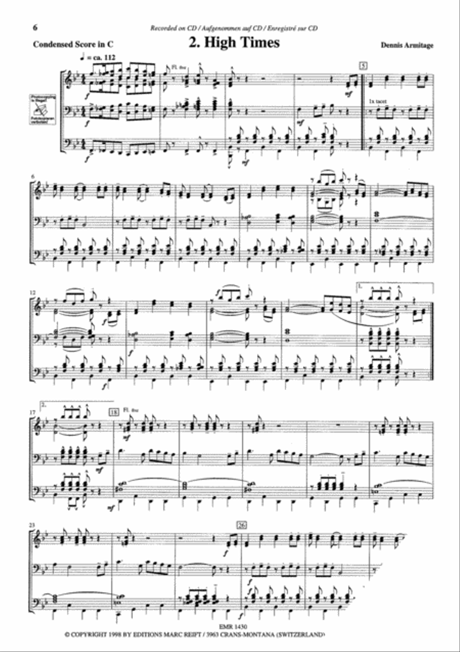 Beer Party Concert Band scores gallery preview page 4