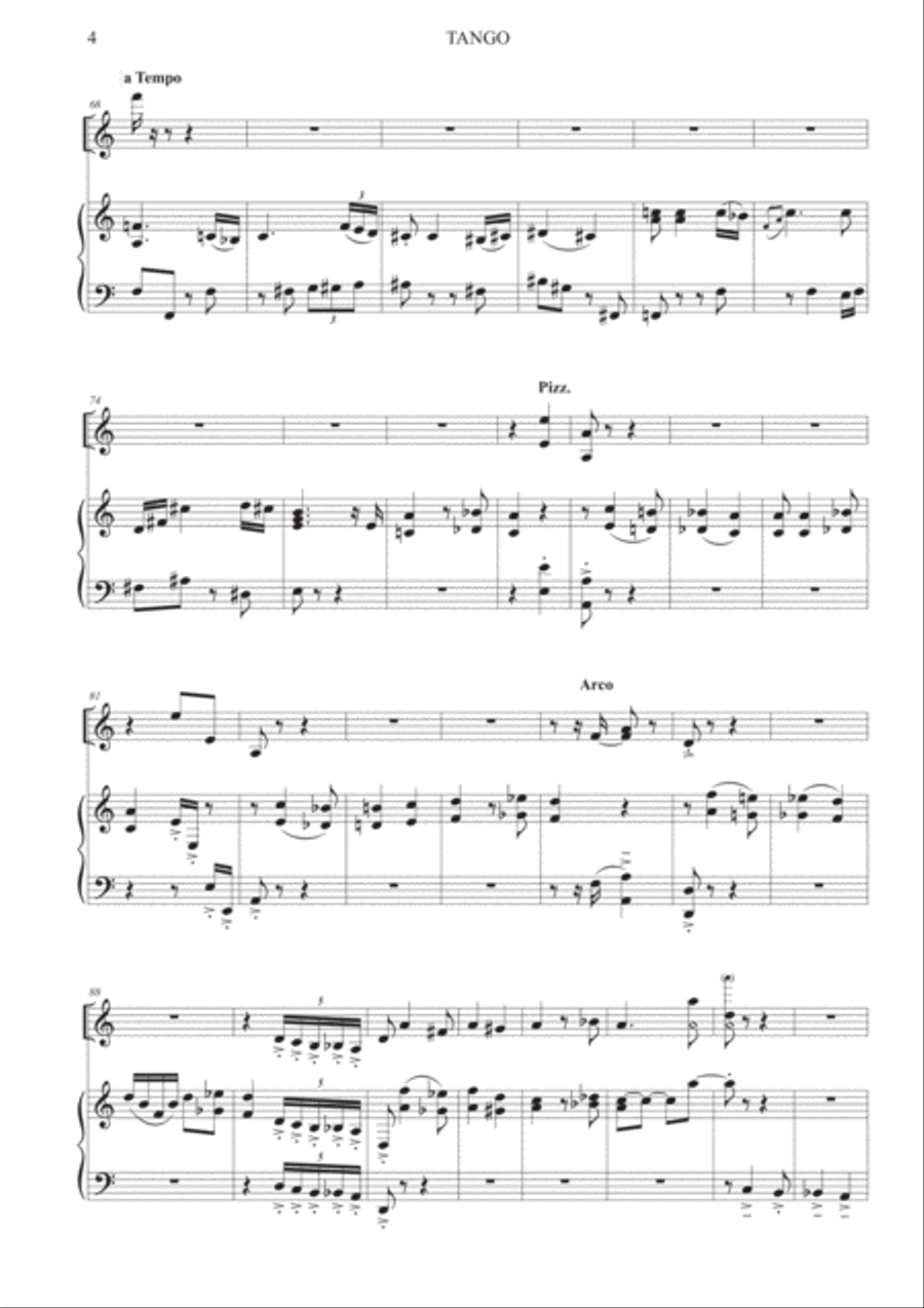 Tango Tango String Duet scores gallery preview page 6
