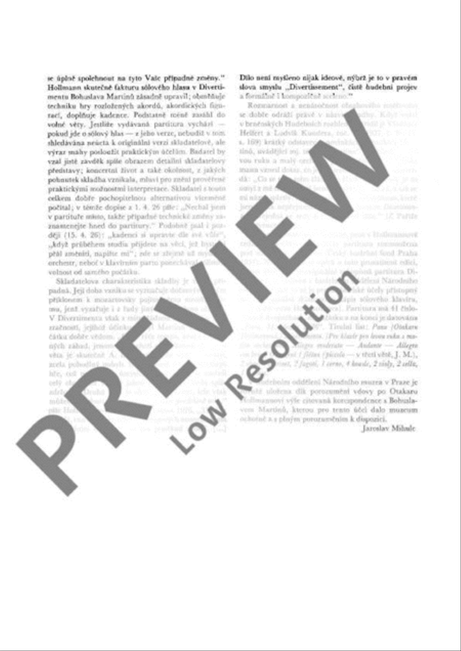 Concertino (Divertimento) Orchestra scores gallery preview page 5