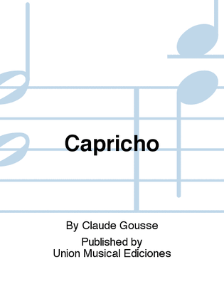 Book cover for Capricho
