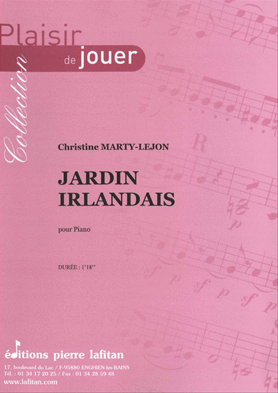 Jardin Irlandais Jardin Irlandais Piano Solo scores gallery preview page 1
