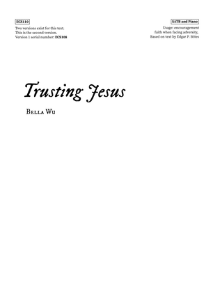 Trusting Jesus, Version 2