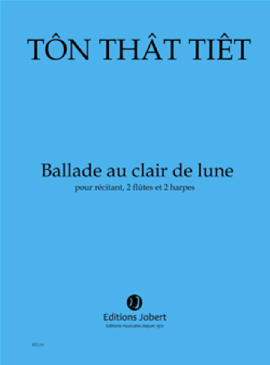 Ballade au clair de lune Flute Duet scores gallery preview page 1