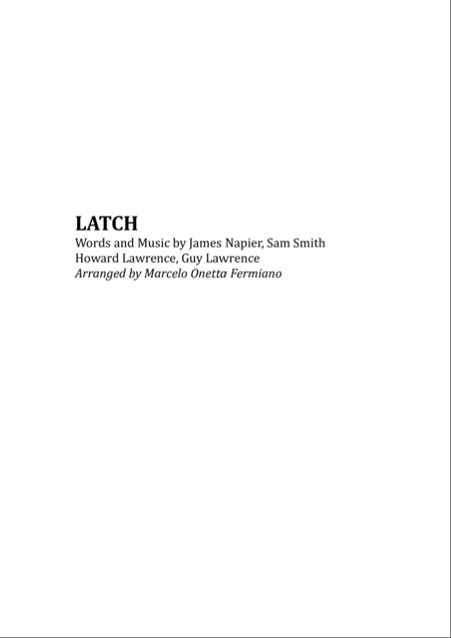 Latch String Quartet scores gallery preview page 3