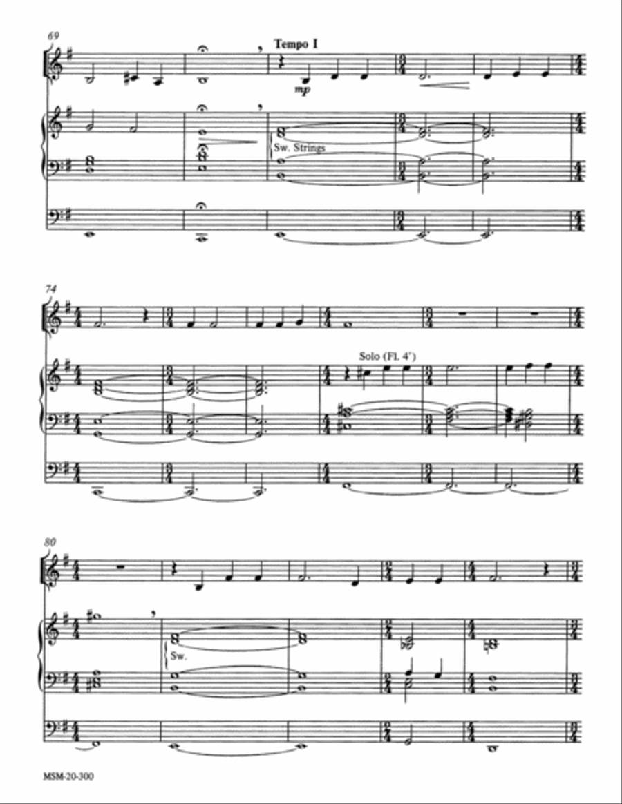 A Lenten Meditation Horn scores gallery preview page 5