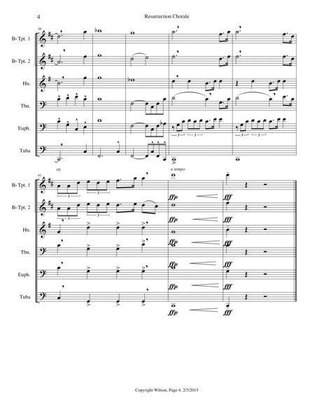 Resurrection Chorale, From Symphony No. 2