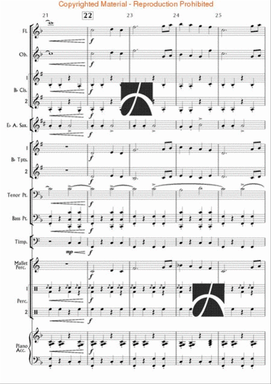 The Big Apple (A New York Symphony)(Symphony No. 2) Concert Band scores gallery preview page 6