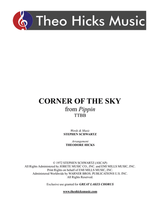 Book cover for Corner Of The Sky