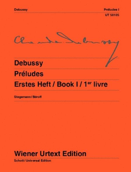 Debussy Preludes Bk 1 Urtext