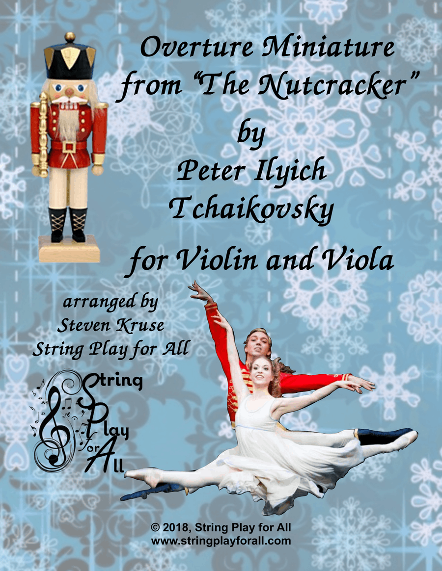 Overture Miniature from "The Nutcracker" for Violin and Viola image number null