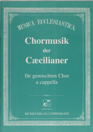 Book cover for Chormusik der Caecilianer