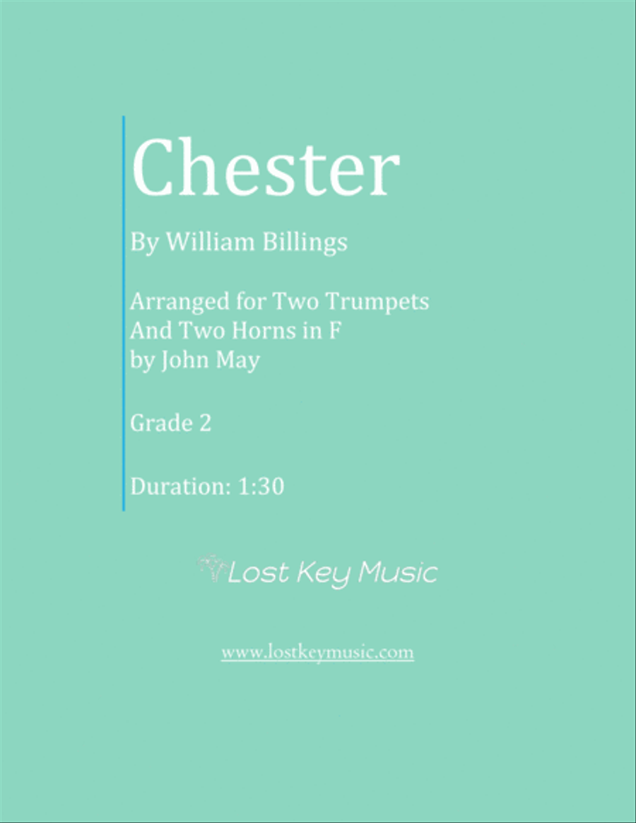 Chester-Two Trumpets in Bb and Two Horns in F Brass Ensemble scores gallery preview page 2