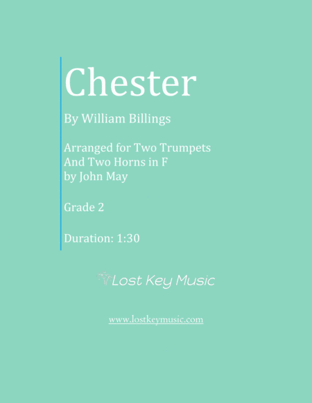 Chester-Two Trumpets in Bb and Two Horns in F image number null