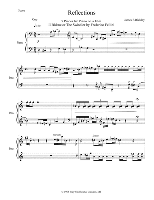 Reflections for Piano