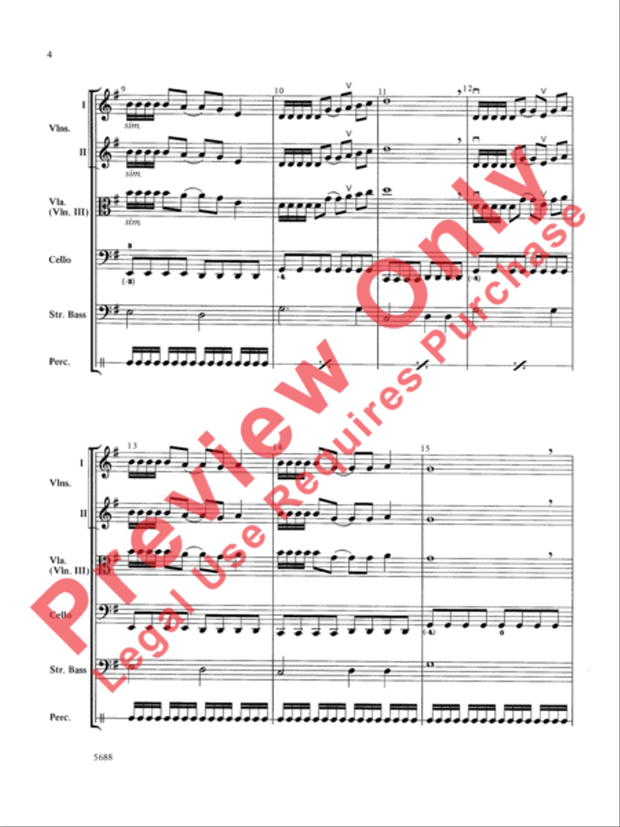 Ridin' the Rails String Orchestra scores gallery preview page 5