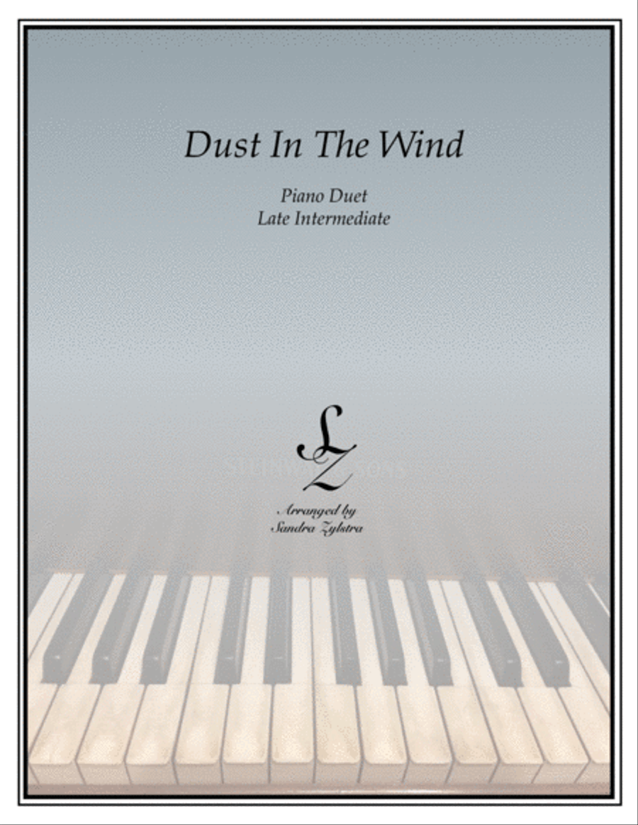 Dust In The Wind 1 Piano, 4-Hands scores gallery preview page 1