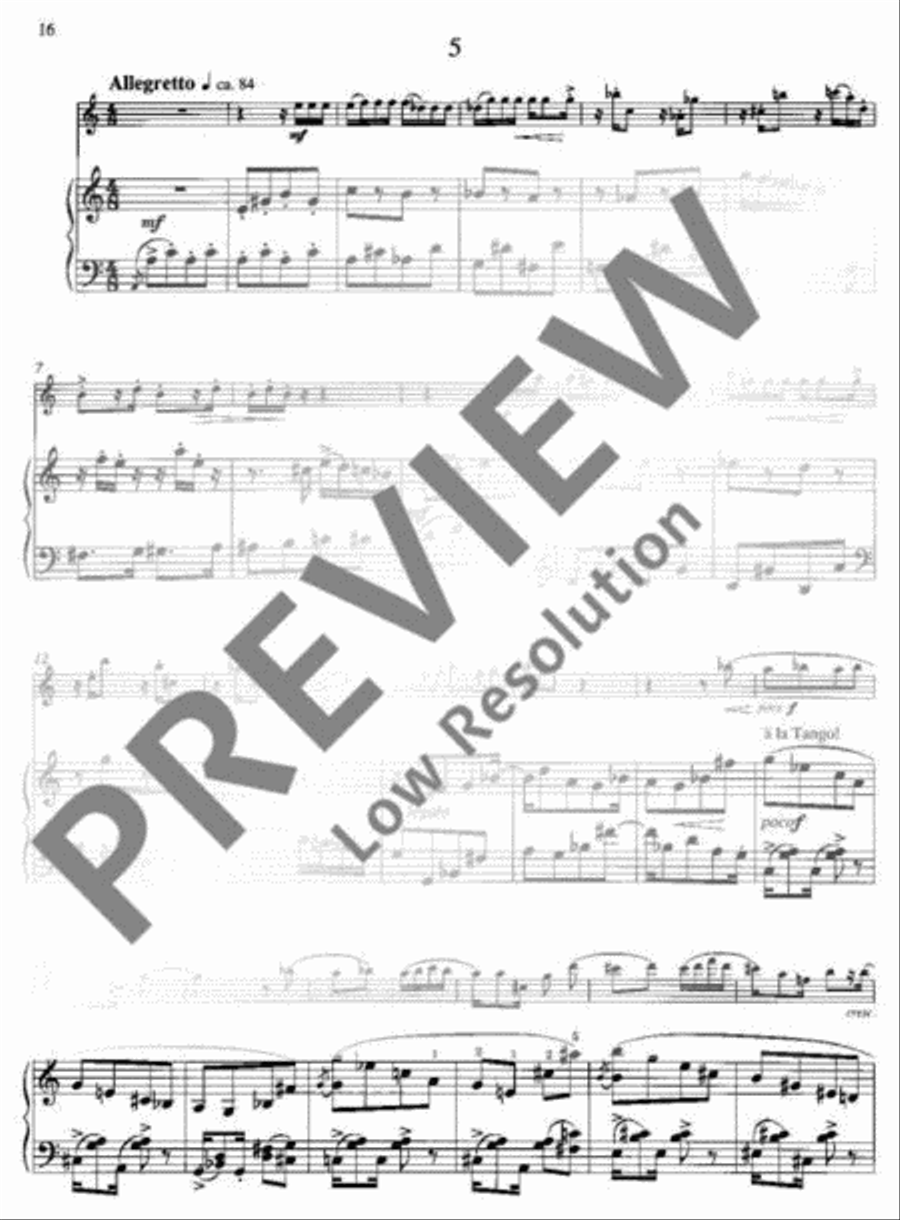 Humoresken und Romanzen Humoresken und Romanzen Flute Solo scores gallery preview page 17