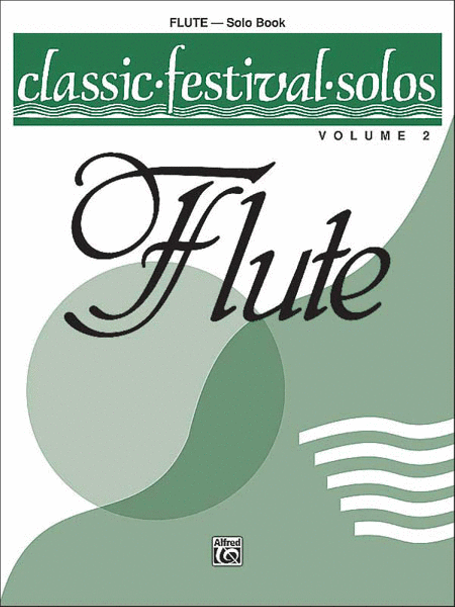 Classic Festival Solos (C Flute), Volume 2 Flute Solo scores gallery preview page 1