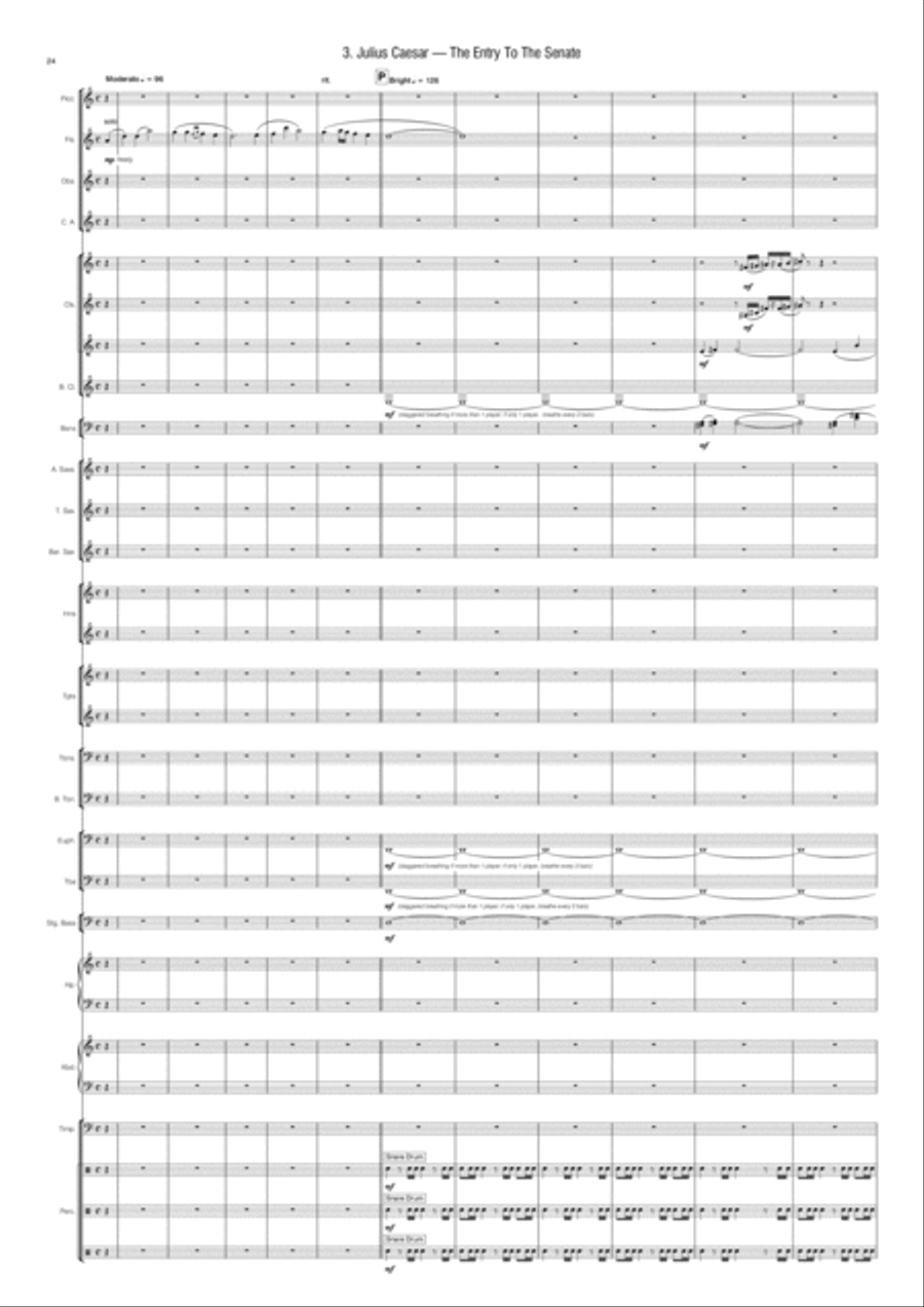 Shakespeare Pictures Shakespeare Pictures Concert Band scores gallery preview page 3