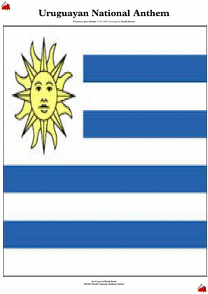 Book cover for Uruguayan National Anthem for Concert/Wind Band (MFAO World National Anthem Series)