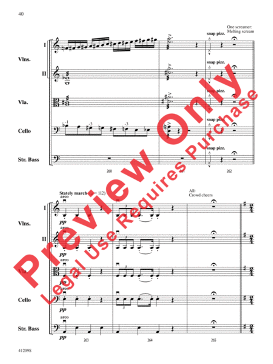 The Wizard of Oz String Orchestra scores gallery preview page 41