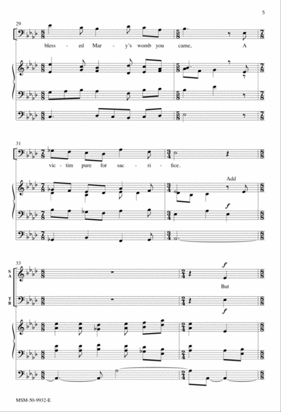 O Lord of Light, Who Made the Stars 2-Part scores gallery preview page 6