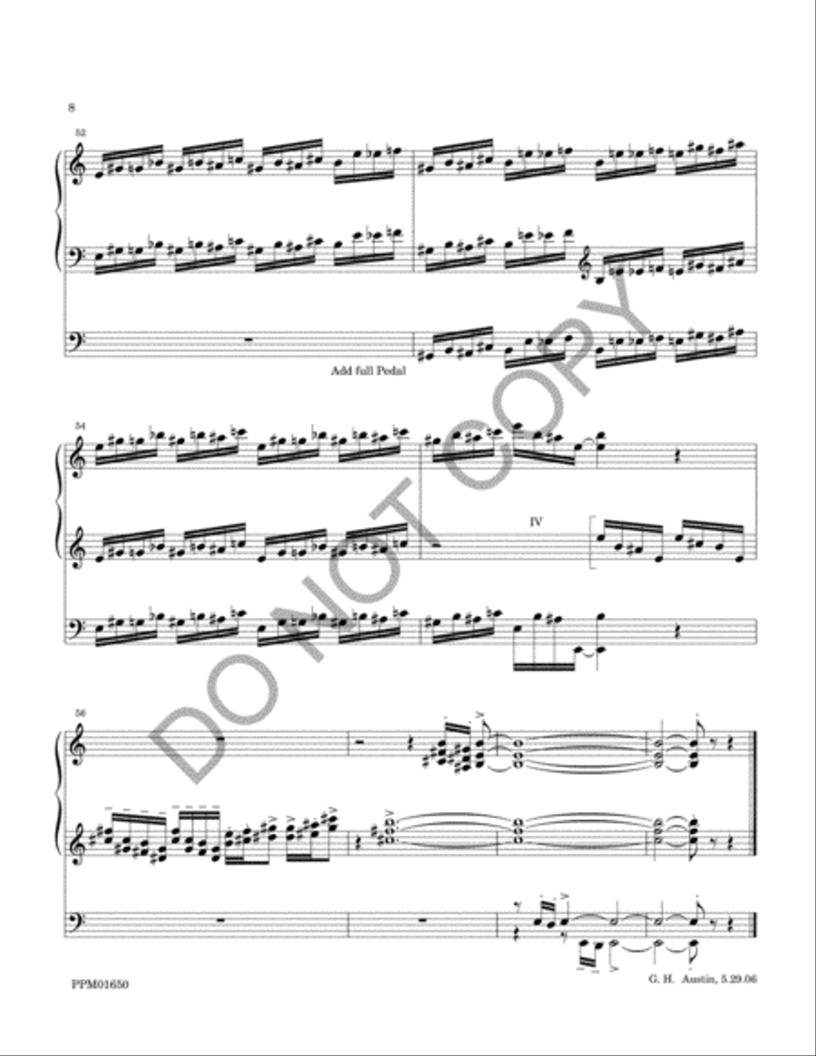 A Laredo Fanfare A Laredo Fanfare Organ Solo scores gallery preview page 11