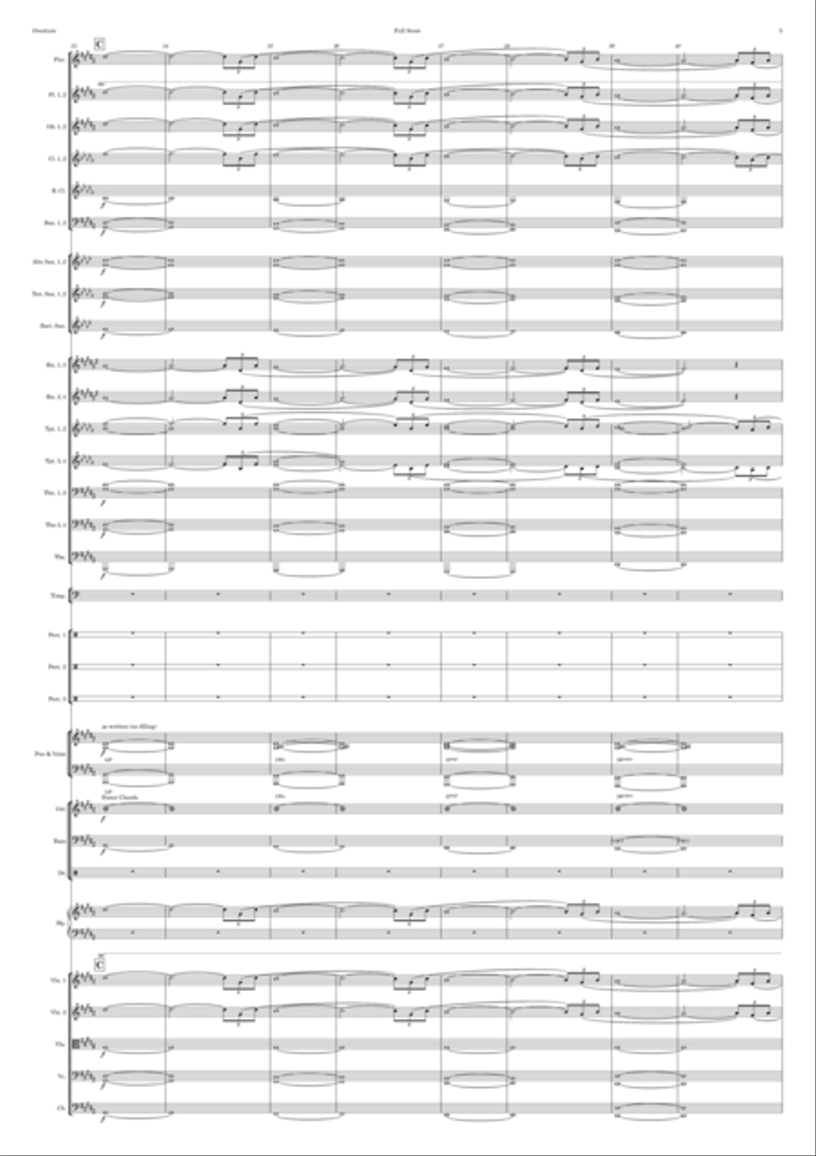 Overture Overture Full Orchestra scores gallery preview page 5