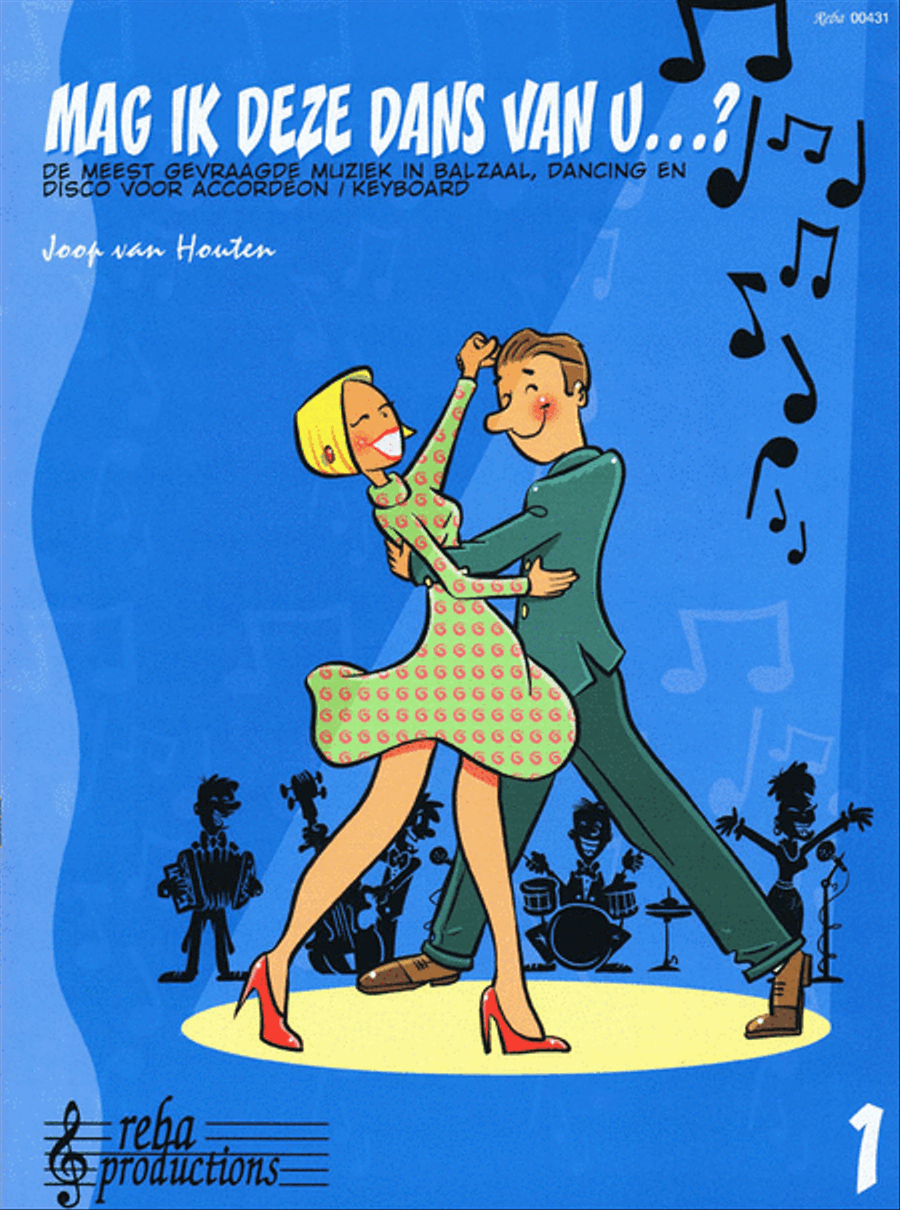 Mag Ik Deze Dans Van U 1 Mag Ik Deze Dans Van U 1 Accordion scores gallery preview page 1