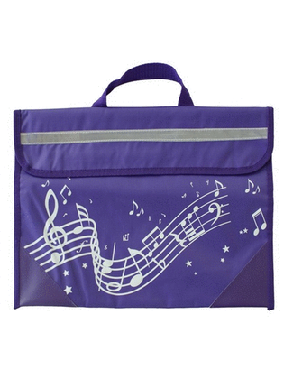 Musicwear Wavy Stave Music Bag Purple