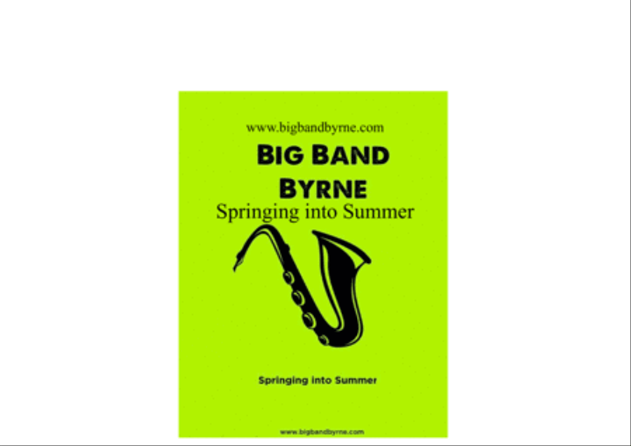 Springing into Summer Jazz Ensemble scores gallery preview page 1