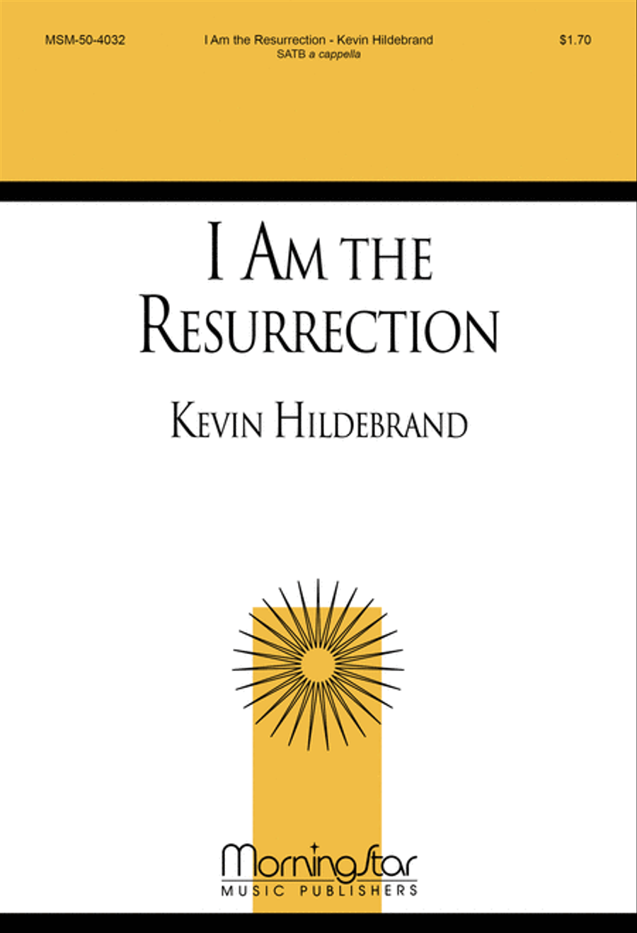 I Am the Resurrection 4-Part scores gallery preview page 1