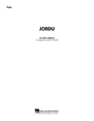 Book cover for Jordu - Piano