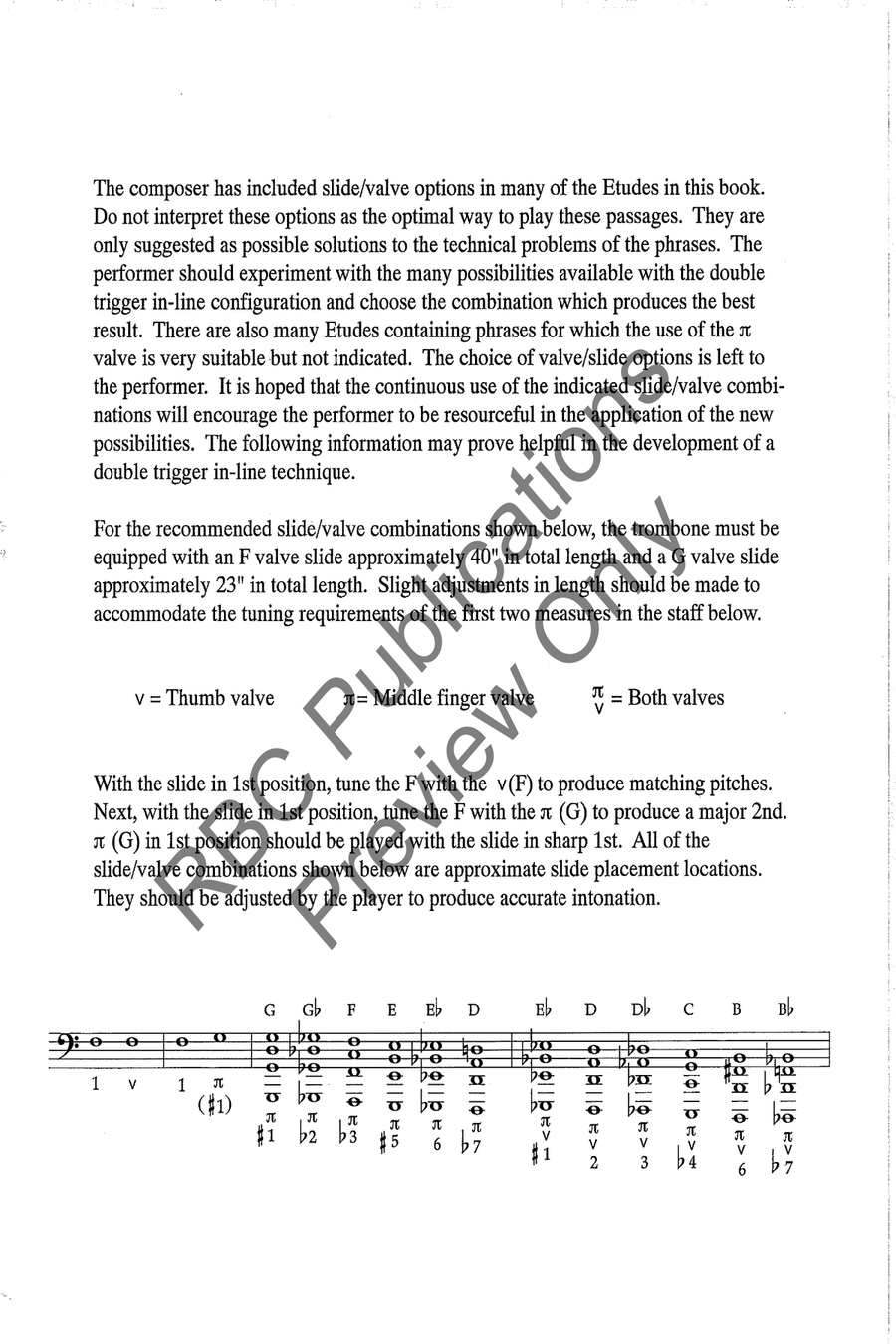 Technical Studies For Bass Trombone Choir scores gallery preview page 3
