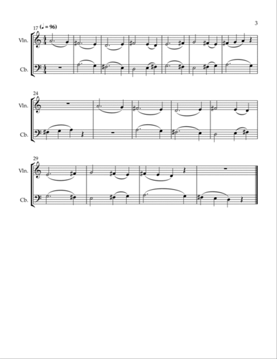3 Conversations 3 Conversations Bass Voice scores gallery preview page 3