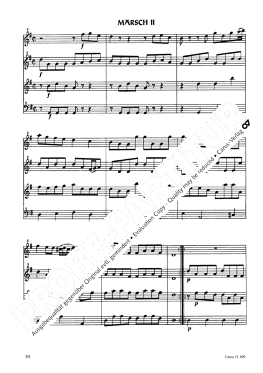 Kleine Suite Recorder scores gallery preview page 13