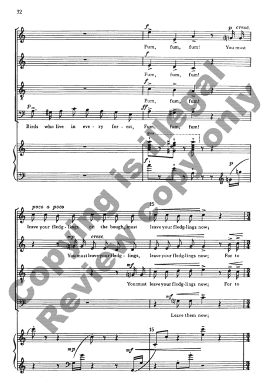 The Seven Joys of Christmas (Choral Score) 4-Part scores gallery preview page 52